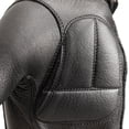 thumbnail image 3 of First Mfg Co - Scout - Men's Motorcycle Biker Riding Black Leather Gloves - 5X Large - Padded Palms, 3 of 4