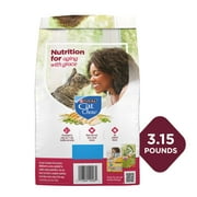 Purina Cat Chow Healthy Aging 7+ Senior Dry Cat Food, Chicken, 3.15 lb. Bag