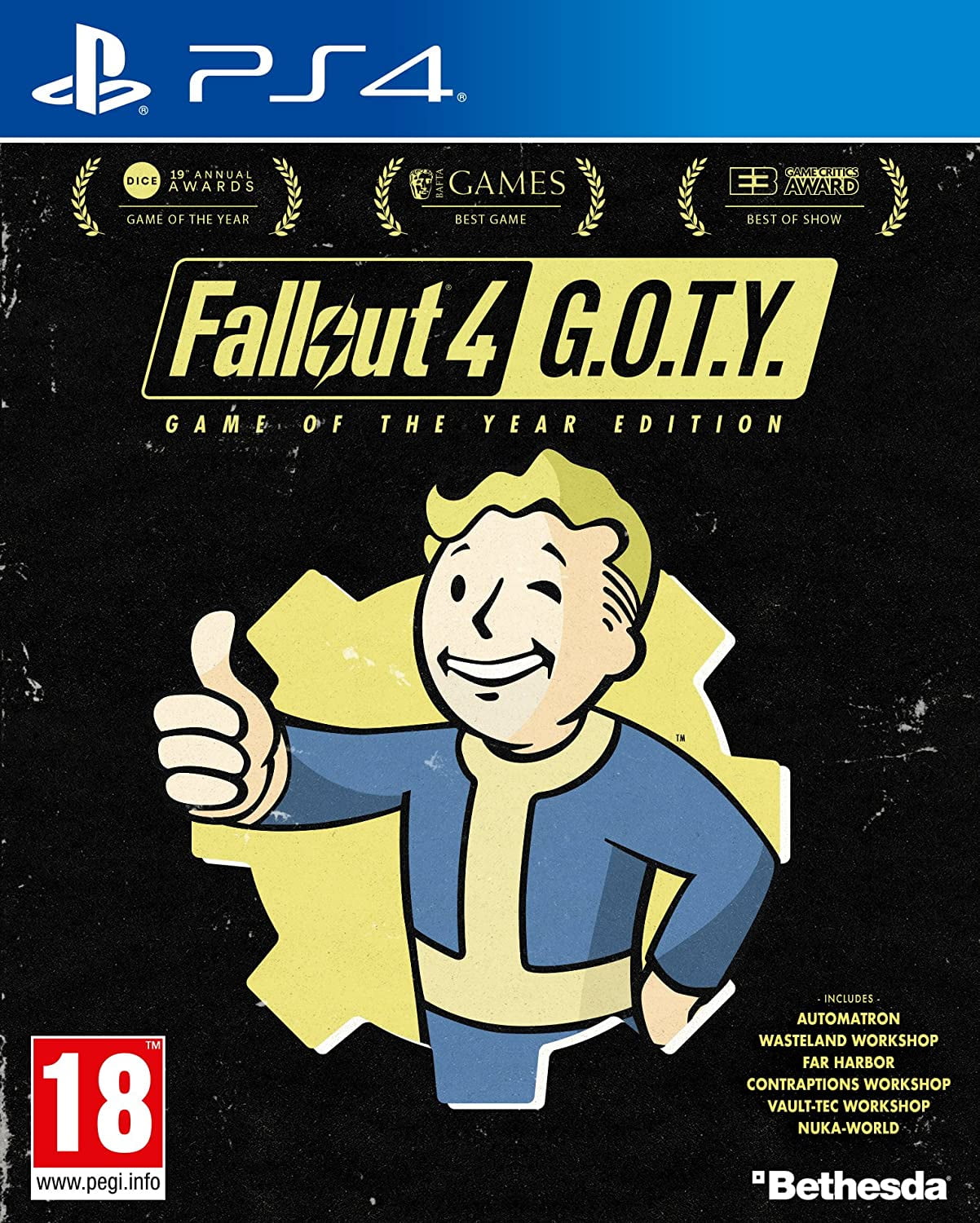 Fallout 4 Goty Game Of The Year Edition Ps4 Playstation 4 Welcome Home Walmart Com