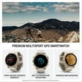 thumbnail image 4 of GARMIN Fenix 8 GPS 43mm Beige Stainless Steel with Beige Watch Band, 1 Pack, 4 of 7
