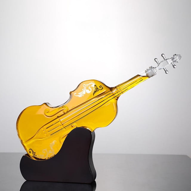 Decantador de , de Decantador para Violín, Dispensador de Bebidas, de para , Bourb, de Vasos Decantadores BLESIY Decantador de violín