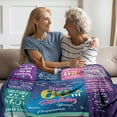 thumbnail image 4 of 30th Birthday Gifts Blanket for Her, 30th Birthday Decorations Blanket for Women Men 30 Year Old Birthday Gifts Ideas for Sister Friend Wife Husband Throw Blankets 50" x 60", 4 of 6