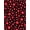 Black, Pattern 5, variant on ODIKA 2'x3' Machine Washable Non-Slip Area Rug, Magnificent Yuletide Fir Platform Decoration High Traffic Rug, Red, 654288