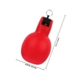 thumbnail image 4 of Minkissy 2Pcs Camping Whistle Hand Squeeze Outdoor Survival Portable Red Multi Use, 4 of 4