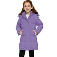 thumbnail image 2 of ZSHOW Kids' Recycled Coat Warm Winter Jacket Water Resistant Winter Snow Coat Light Purple 6/7, 2 of 9