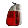 thumbnail image 5 of For BMW 525i/530i/540i 2001 2002 2003 Tail Light Driver & Passenger Side Pair | Red, Clear Lens | Sedan | White Indicator | Made of Plastic | BM2818102, BM2819102 | 63216902529, 63216902530, 5 of 6