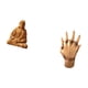 thumbnail image 5 of Estatua del Corazón de Jesús,Estatua del Sagrado Corazón de Jesús para decoración del hogar,Figura católica de Jesús,Escultura de mano,Escultura de mano,manos entrelazadas,amantes, 5 of 8