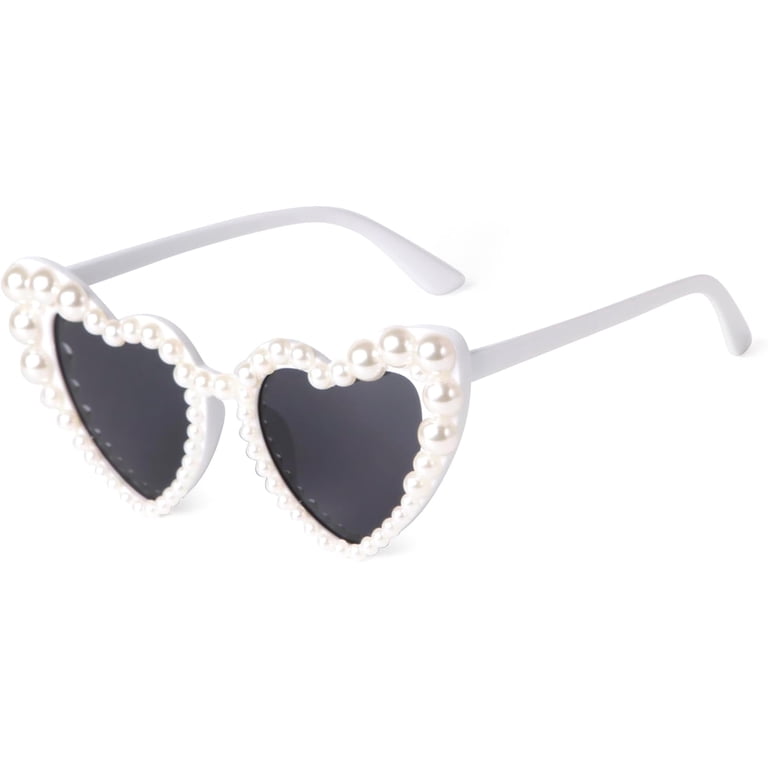 Heart Shaped Sunglasses Women Vintage Retro Heart Cat Eye  display picture 2