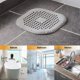 thumbnail image 2 of Hair Catcher,square Hair Drain Cover For Shower Silicone Hair Stopper With Suction Cup A, 2 of 5