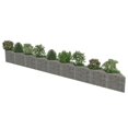 thumbnail image 3 of vidaXL Gabion Mural Acier Galvanisé 630x30x50 cm, 3 of 5