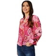 thumbnail image 2 of Blusa camisera juvenil Roman Fashion, 0437 (Rosa) rosa CH Roman Fashion BL-JUL-0437-ROSA-TR, 2 of 5