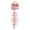 F, variant on Dinosaur Skeleton Set Halloween Dinosaur Themed Cosplay Props 3D Dino-Saur Skeleton Design Pink B