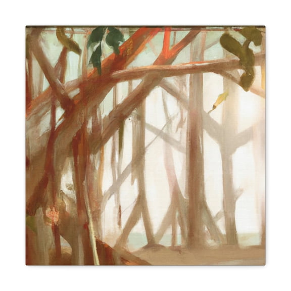 The Banyan Treescape. - Canvas