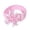 Pink, variant on HIPYLO Baby Bow Headband Infant Bow Lace Hairbands Handmade Soft Stretchy Bowknot Headwear Newborn Hairband with Bows Elastic Hair Bands for Kids