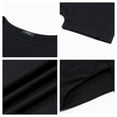 thumbnail image 4 of UVN Summer Dresses for Women Striped T Shirt Dress Casual Midi Dress Short Sleeve Sundress with Pockets, 4 of 7