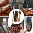 thumbnail image 5 of 13Pcs Polish Kit for Men & Women - 3 Horsehair Brushes, Black Brown Neutral Mink Oil for Shoes, Boots Shine Care Kit, 5 of 7