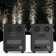 thumbnail image 2 of 2Pcs Cold Spark Firework Machine,Stage DMX Effect Machinefor DJ Event Party Wedding,Black, 2 of 7