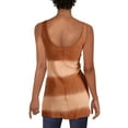 thumbnail image 2 of WE THE FREE Womens Orange Acid Wash Sleeveless Scoop Neck Tank Top Juniors S, 2 of 2