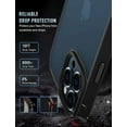 thumbnail image 6 of Magnetic Case for iPhone 14 Plus Compatible with MagSafe, Translucent Matte Back Slim Military-Grade Shockproof Phone Cover for iPhone 14 Plus, 6 of 7