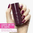 thumbnail image 2 of Esmalte en gel Olive & June Plaza Mulberry Purple para 21 días, 2 of 9
