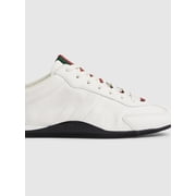 Gucci White Shift Low-Top Streamlined Sneakers White (Mens)