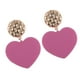 thumbnail image 5 of Pendientes colgantes con gancho Pendientes colgantes para mujer Pendientes y sencillos de joyería borgoña, 5 of 7