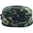 thumbnail image 4 of Vintage Distressed Cadet Army Military Fitted Botton Cap Basic Everyday Castro Radar Hat, 4 of 6
