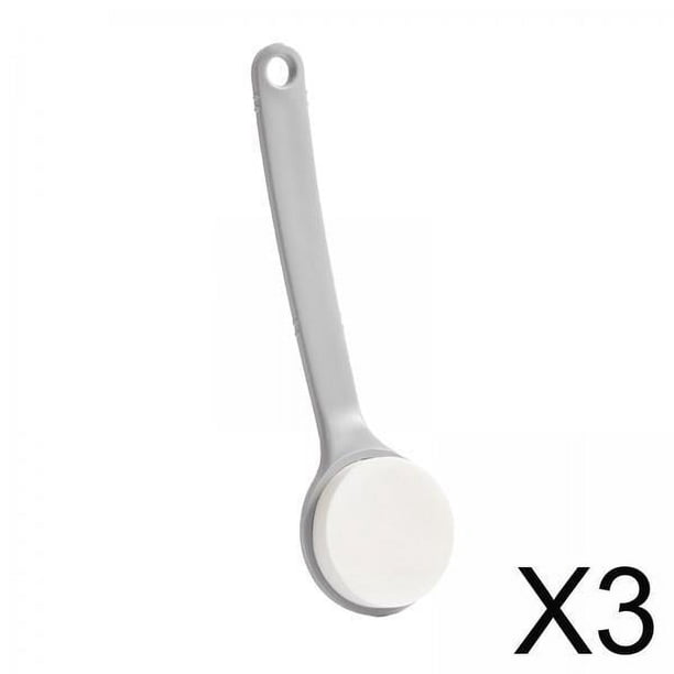 Cepillo de esponja aplicador de loción de 3 piezas para de la espalda Crema de Cuerpo Hombres