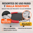 thumbnail image 2 of Trampolin Mini Brincolin Plegable Gimnasio Aerobico Fitness Rojo, 2 of 7