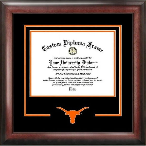 University of Texas  Austin Spirit Diploma Frame
