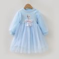 thumbnail image 1 of Vestido de princesa Elsa con capa para niña, vestido de verano para niño, vestido de manga larga para niño, vestido de fiesta de frozen Elsa para bebé, vestido Rh infantil zhangyuxiang unisex, 1 of 2