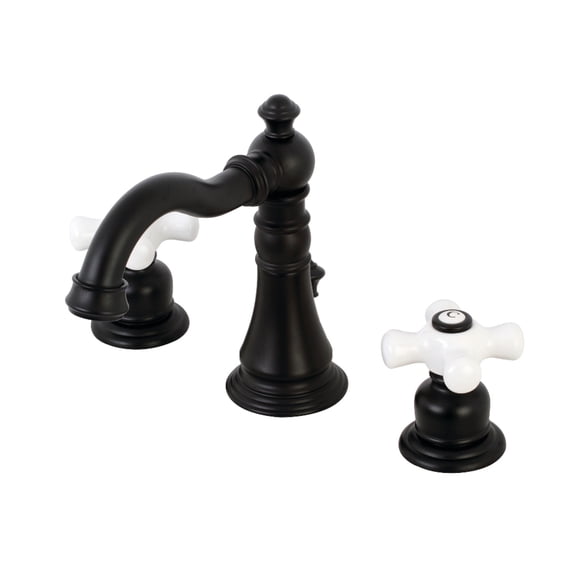 Fauceture FSC1970PX American Classic 8 in. Widespread Bathroom Faucet, Matte Black