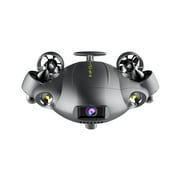 QYSEA FIFISH V6 Expert Underwater ROV Drone - M100 Bundle | 100M Tether & Spool + Lightweight EPP Case Included
