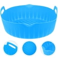 thumbnail image 4 of Air Fryer Silicone Pot Round Non-Stick Air Fryer Silicone Liner Compatible with Handles, 4 of 8