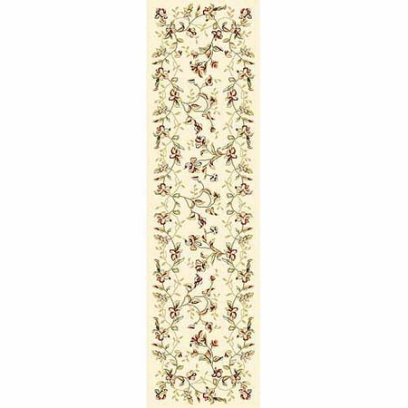 SAFAVIEH Lyndhurst Camilla Floral Runner Rug  Beige  2 3  x 8 Lyndhurst Rug Collection. Luxurious EZ Care Area Rugs. The Lyndhurst Collection features luxurious  easy care  easy-maintenance area rugs made to add long lasting charm and decorative beauty even in the busiest  high traffic areas of the home. Hand tufted using a blend of soft yet durable synthetic yarns styled in traditional Persian florals  interwoven vines and intricate latticework. Use the Lyndhurst rugs in your home for an elegant and transitional upgrade.