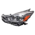 thumbnail image 3 of TRQ 2 Piece Headlight Assembly Set Halogen Driver & Passenger Side Fits Toyota Prius V 2015-2017 TO2518152 TO2519152 8113047650 8117047650, 3 of 5