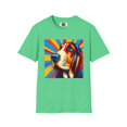 thumbnail image 6 of Basset Hounds PopArt2 Unisex Softstyle T-Shirt, 6 of 11