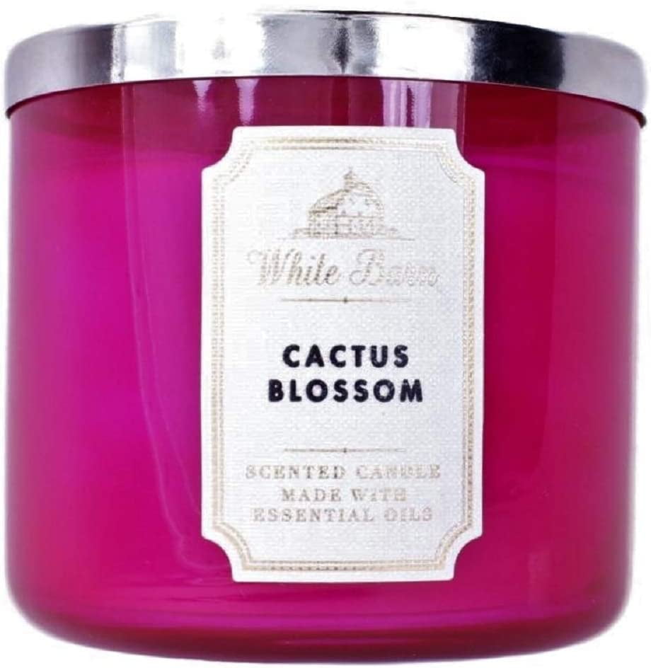 Bath & Body Works Cactus Blossom 3-Wick Candle