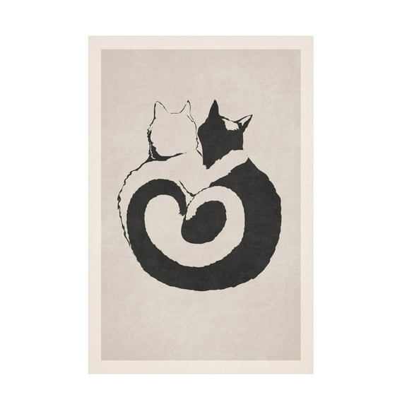 Trademark Fine Art Emel Tunaboylu  Rectangle 2 Canvas Wall Art