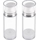 thumbnail image 1 of Botella de bomba sin aire de plástico de 2 piezas Botella de viaje vacío Dispensador de contenedor de botellas para la loción, 1 of 4