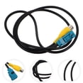thumbnail image 2 of Reverse Camera Rear View Camera Adapter Wire Harness Cable Front Reverse Backup Camera Wiring Harness for Car, 2 of 8