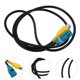 thumbnail image 2 of Cable adaptador para cámara de marcha atrás, cámara de visión trasera, arnés de cableado para cámara de marcha atrás delantera y trasera para coche, 2 of 7