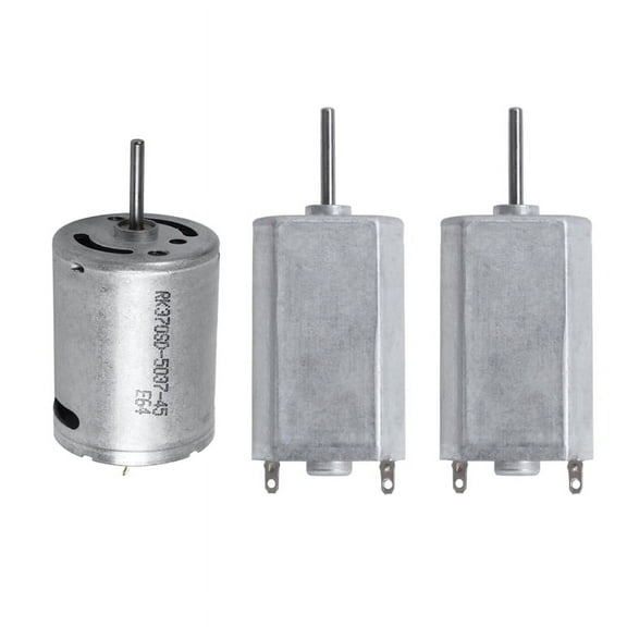 3 Pcs DC 9V 2Mm Dia Shaft High Speed Model Airplane DC Motor, 1 Pcs 8500 RPM & 2Pcs 30800 RPM