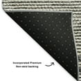 thumbnail image 3 of Addison Rugs Mayfield Washable Transitional Modern Charcoal Rectangle Rug, 2'6" x 3'10", 3 of 6