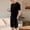 Set-A44Black, variant on Gamivast Men's Velour Short Set Crewneck T-Shirt and Drawstring Shorts Soft Plush 2 Piece Outfit for Summer Beach Vacation Casual Daily Lounge Attire