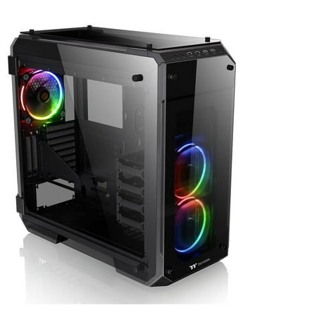 Thermaltake View 71 RGB 4x Temepred Glass Full Tower Large Open Gaming Computer Chassis - (Best Atx Full Tower Case)