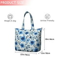 thumbnail image 4 of Pioneer Flower Floral Print Pattern Travel Tote Bags for Women Carry On,Large Weekender Bags for Women Travel,Multi Functional Duffle Bag for Work,Shopping,Sports, 4 of 5