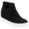 thumbnail image 1 of Women's Aerosoles Zirah Ankle Bootie Black Faux Suede Fabric 12 M, 1 of 5