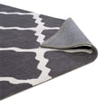 thumbnail image 3 of Modway Marja Moroccan Trellis 5' x 8' Area Rug in Charcoal and Ivory, 3 of 6