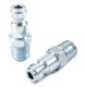 thumbnail image 1 of Conector de aire Forney 75590, estilo Tru Flate, NPT macho de 1/4 x 1/4 pulgadas, paquete de 2, 1 of 1